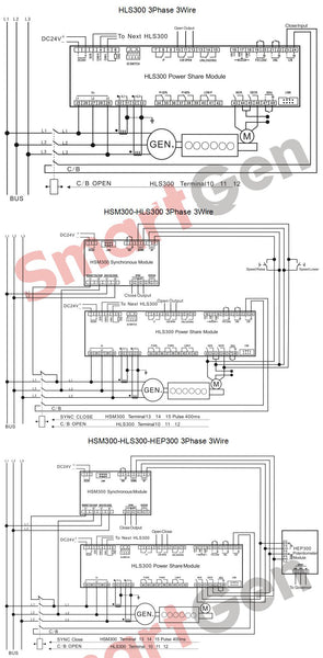 SmartGen HLS300 Power Share-Modul