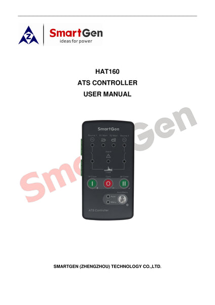 SMARTGEN HAT160 Dual Power ATS Controller