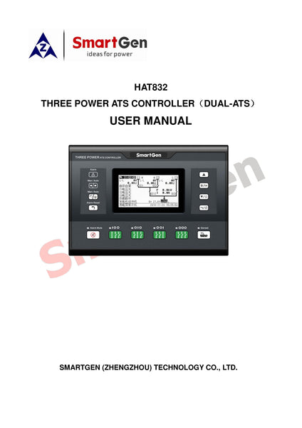 SmartGen HAT832 Three Power ATS controller