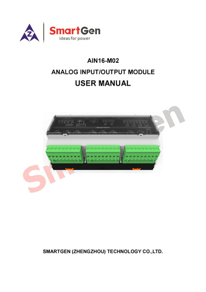 SmartGen AIN16-M02 Analog Input Module