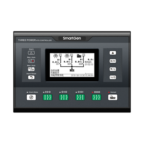 Controlador ATS de tres potencias SmartGen HAT833S