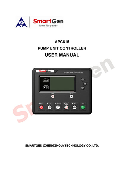 SmartGen APC615 Diesel Pump Controller