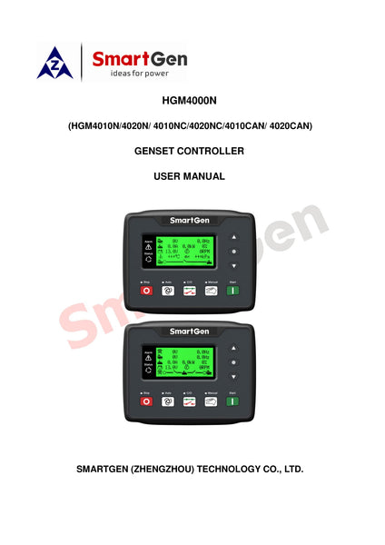 SmartGen HGM4010NC Single Unit Self-start Genset Controller