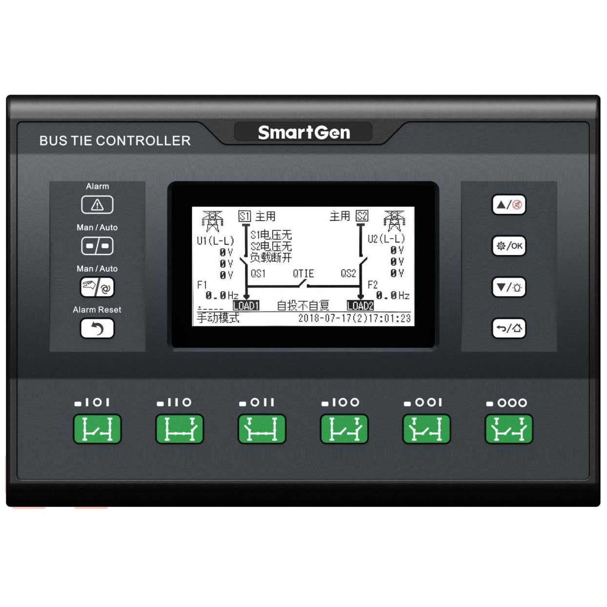 SmartGen HAT821 Dual Power Bus Tie controller