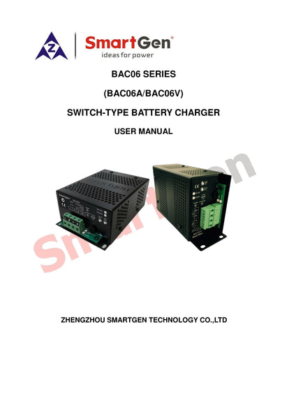 SMARTGEN BAC06A-24V Generator Battery Charger