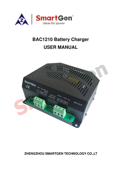 SMARTGEN BAC1210-12V Generator Battery Charger