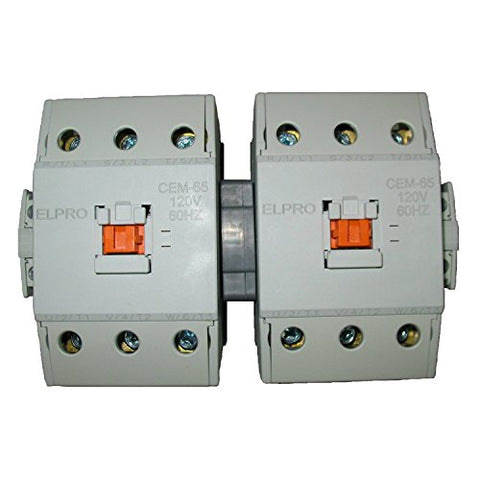 ELPRO CEM-65 Contactor Set, 3P 65A 120/208V 50-60Hz