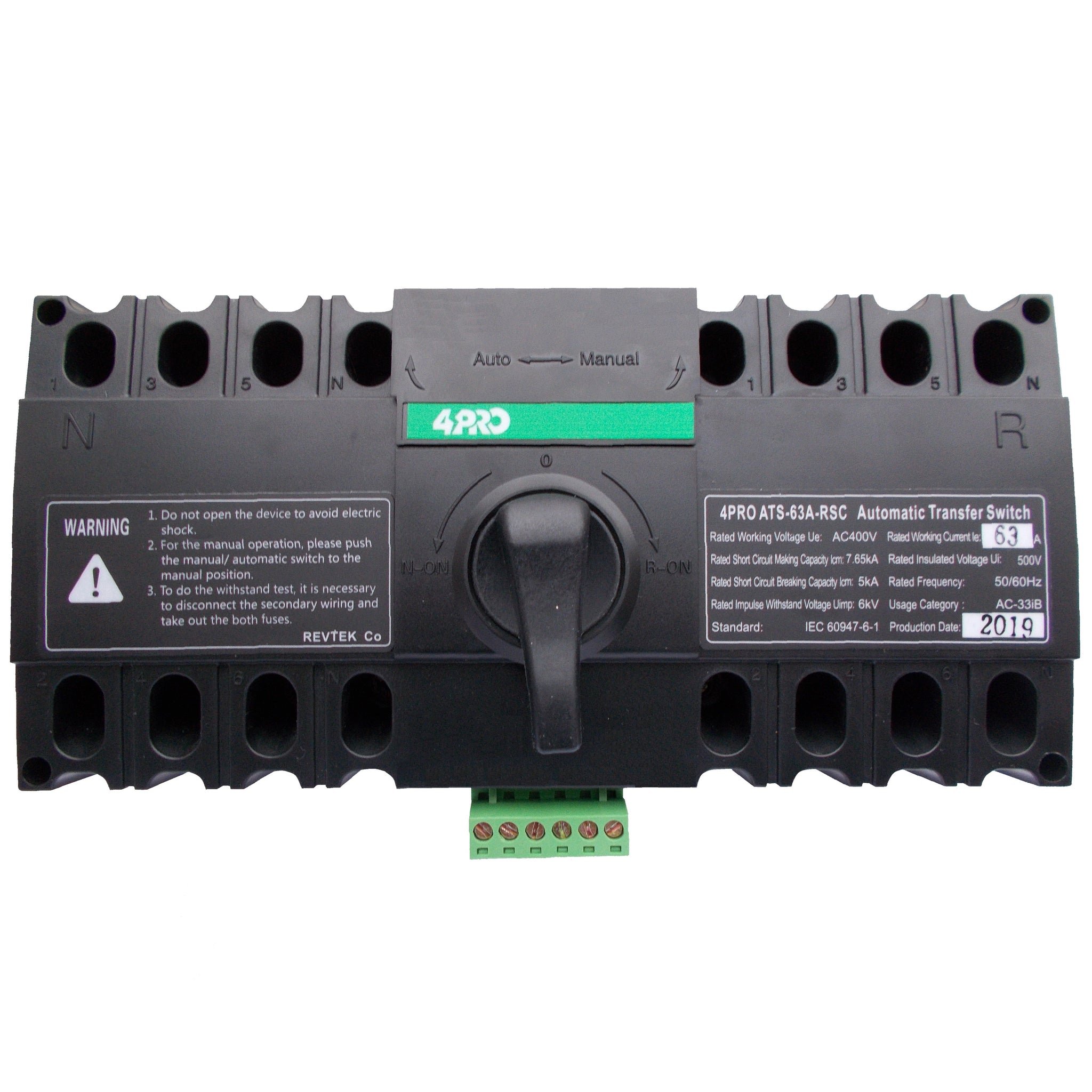 AC 400V 63A 4P Automatische Omschakelaar CB Grade Dual Power-omschakelaar Generator-omschakelaar AC 400V 63A 4P Automatische Omschakelaar CB Grade Dual Power-omschakelaar Generator-omschakelaar